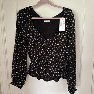 Reformation floral top - brand new